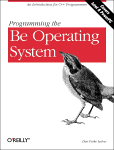 oreilly programmingbeos